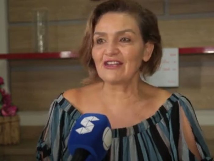 SINTERO NA MÍDIA Em entrevista à Record Presidenta Dioneida Castoldi