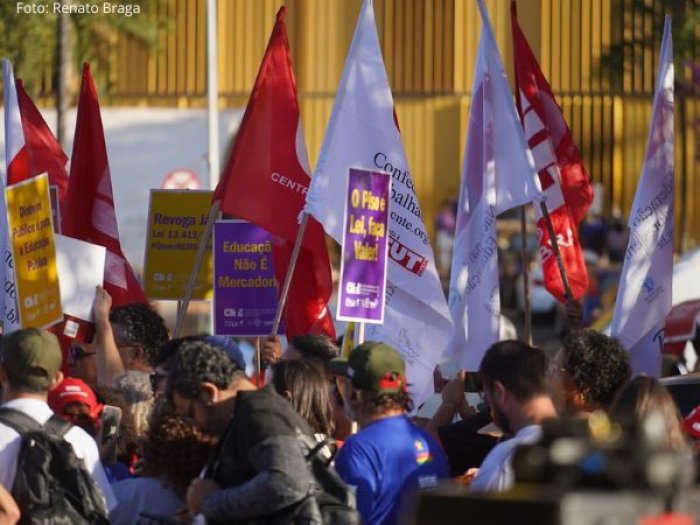 SINTERO se mobiliza para participar da Marcha da Classe Trabalhadora em Brasília