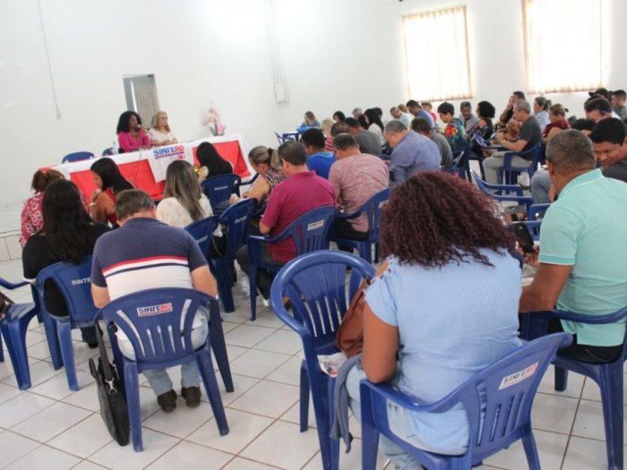 Sistema Diretivo do Sintero se reúne em Ouro Preto do Oeste para