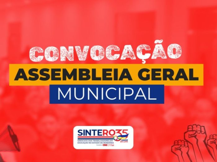 De Mar O Convoca O Para Assembleia Geral Extraordin Ria Das