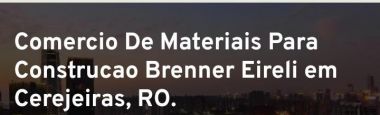 Brenner - Materiais de Construção