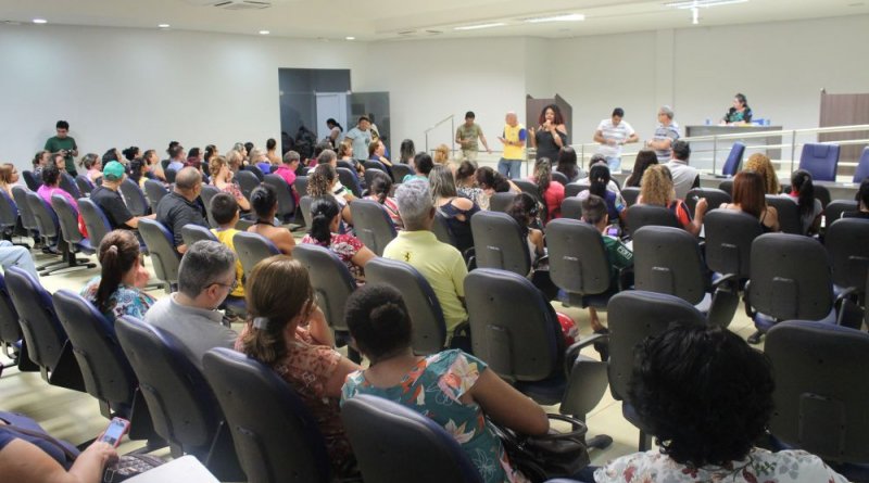 Assembleia com os trabalhadores municipais de Porto Velho