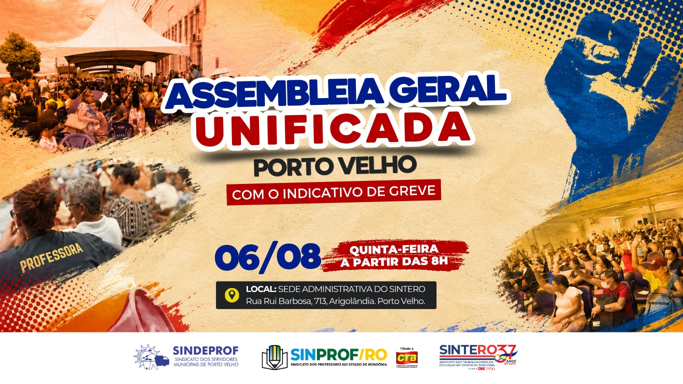 CONVOCAÇÃO ASSEMBLEIA GERAL UNIFICADA