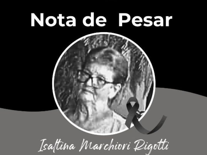 Em Memória a Isaltina Marchiori Rigotti