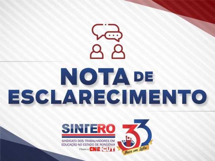 NOTA DE ESCLARECIMENTO - Aprovação da Reforma Administrativa no município de Presidente Médici