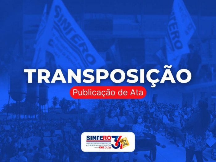 TRANSPOSIÇÃO: Novos servidores de Rondônia tiveram o processo deferido pela CEEXT