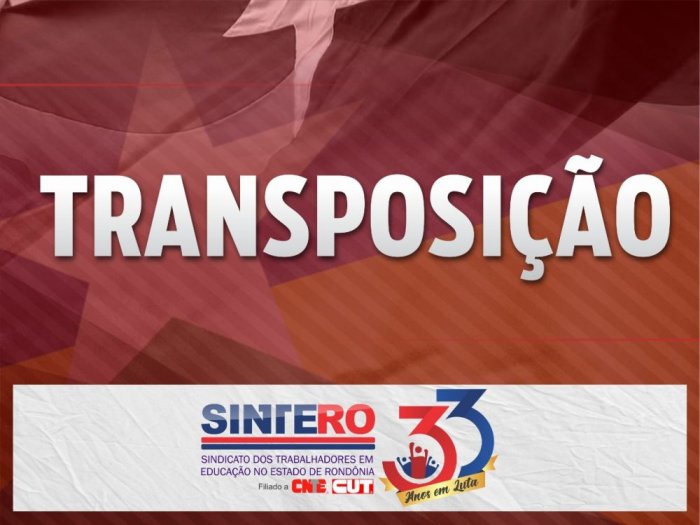 TRANSPOSIÇÃO: Diário Oficial da União publica enquadramento de servidores do Estado
