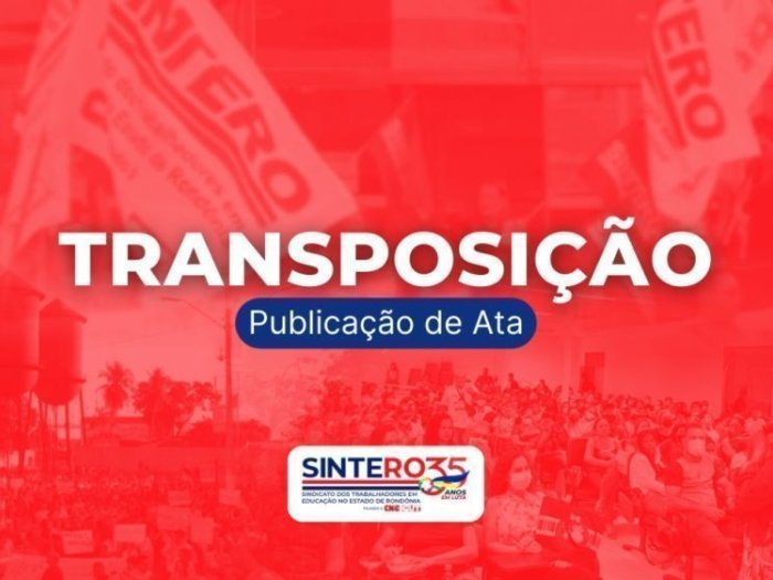 TRANSPOSIÇÃO: Ata nº 2 de 2025 é publicada pela CEEXT