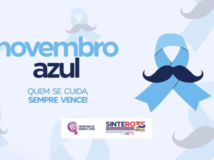 SINTERO alerta: Novembro Azul, sua saúde não pode esperar! 