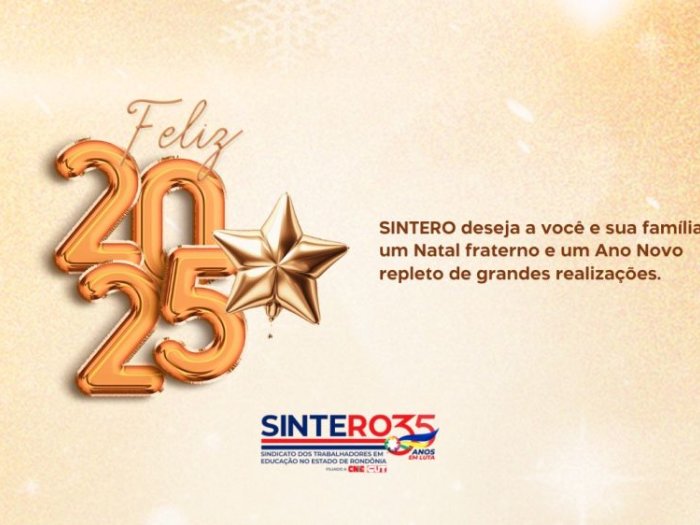 SINTERO celebra 2024 e deseja um novo ano de realizações à categoria