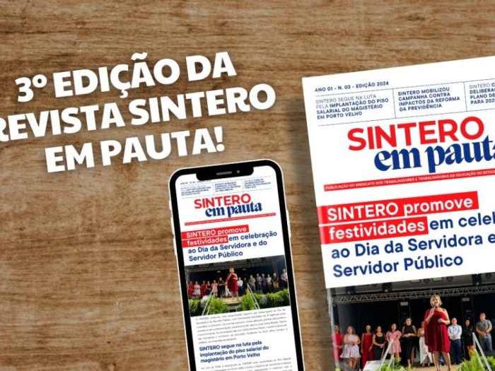 SINTERO em Pauta 3: uma celebração da força e das conquistas da categoria