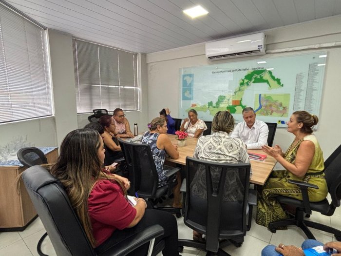 SINTERO cobra tratamento humanizado aos servidores do termo de cooperação lotados na educação infantil em reunião com SEMED