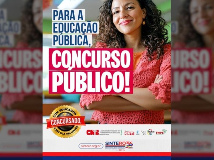 CNTE lança campanha em defesa de concursos públicos para a educação