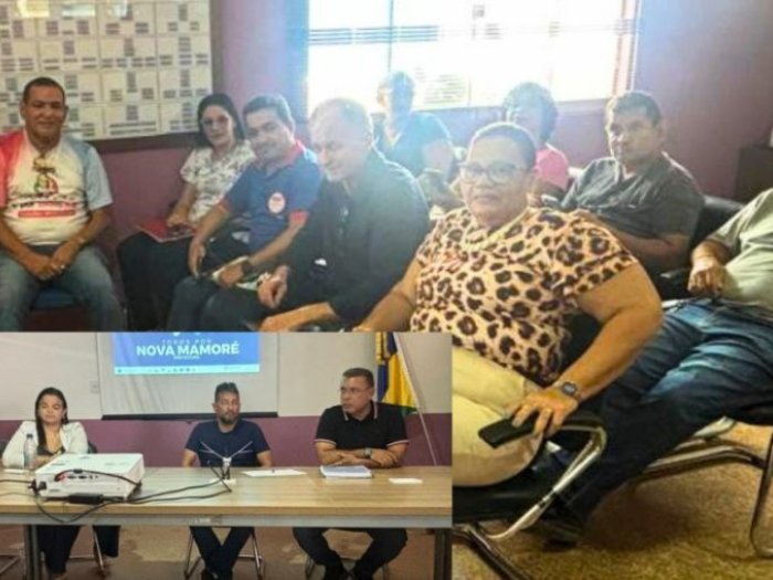 SINTERO participa de reunião com prefeito de Nova Mamoré para discutir Plano de Cargos e Carreiras