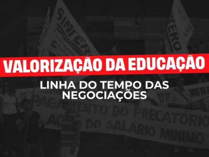 SINTERO mantém cobrança por valorização e exige respeito aos prazos nas negociações com o governo