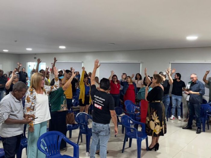 SINTERO realiza encontro estratégico do sistema diretivo com participação da CNTE