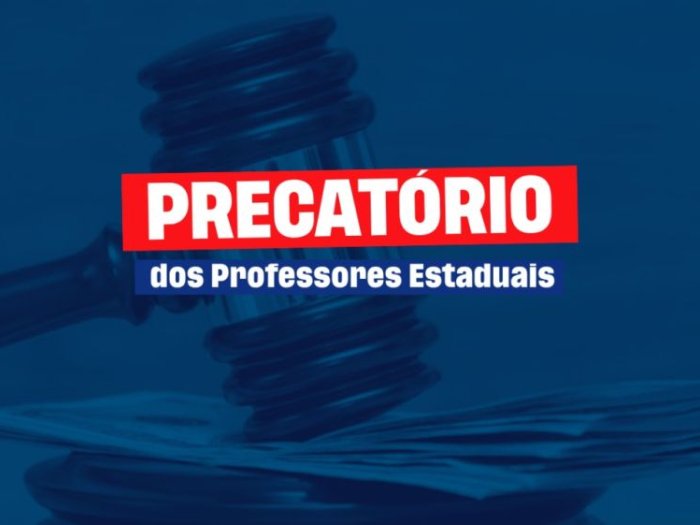SINTERO orienta professores/as estaduais com pendências no precatório do salário mínimo