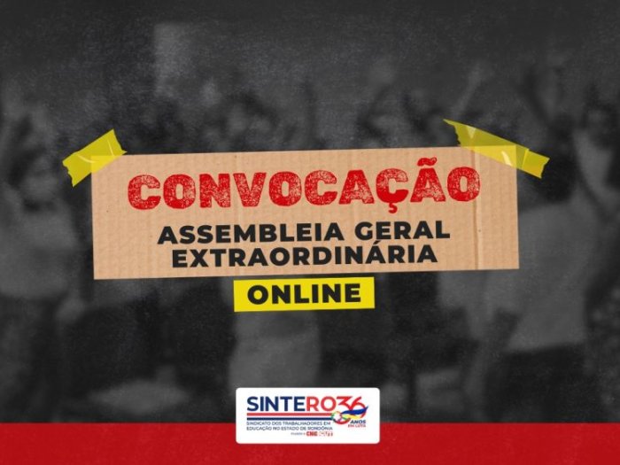 Convocação para Assembleia Geral Extraordinária Online