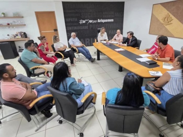 SINTERO apresenta proposta da Prefeitura de Ariquemes para profissionais da educação municipal da Regional Estanho