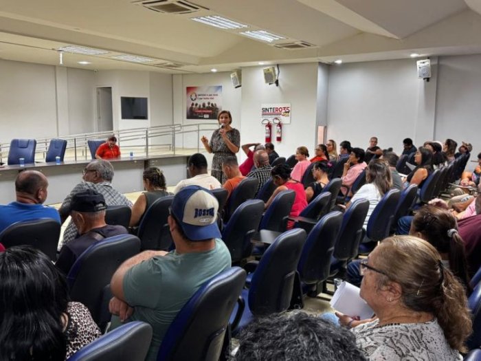 SINTERO realiza assembleias gerais para debater pautas da categoria estadual