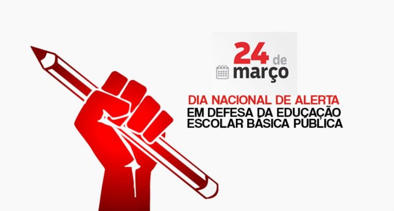 Sintero convoca categoria para Dia Nacional de Alerta em Defesa da Educação Pública