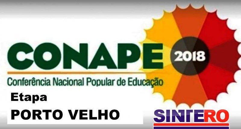 Sintero convida para a fase regional da CONAPE em Porto Velho
