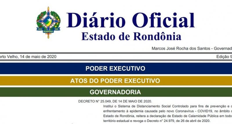 Suspensão das aulas presenciais em Rondônia foi prorrogada até o dia 30 de junho