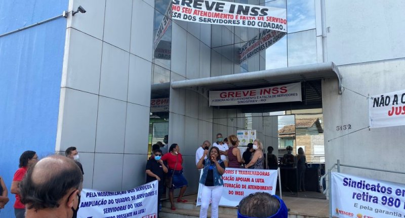 Sintero participa da mobilização em defesa da reestruturação de atendimento do INSS
