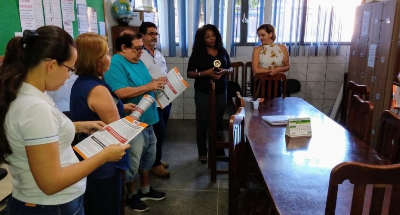 Diretoria Executiva realiza projeto “Sintero Itinerante” na Regional Rio Machado