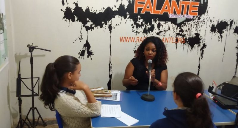 Direção do Sintero participa de entrevista na “Rádio Falante” da Escola Orlando Freire