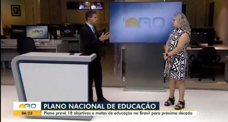 SINTERO NA MÍDIA: Plano Nacional de Educação é pauta na Globo 