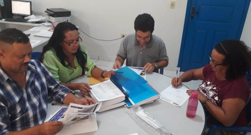 Integrantes do Conselho Fiscal do Sintero visitam Regionais para orientar sobre a prestação de contas