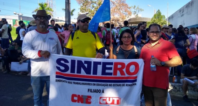 Regional Rio Machado participa da Greve Nacional da Educação 