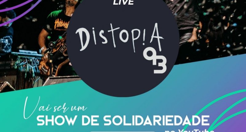 Sintero apoia live solidária da Banda Distopia 