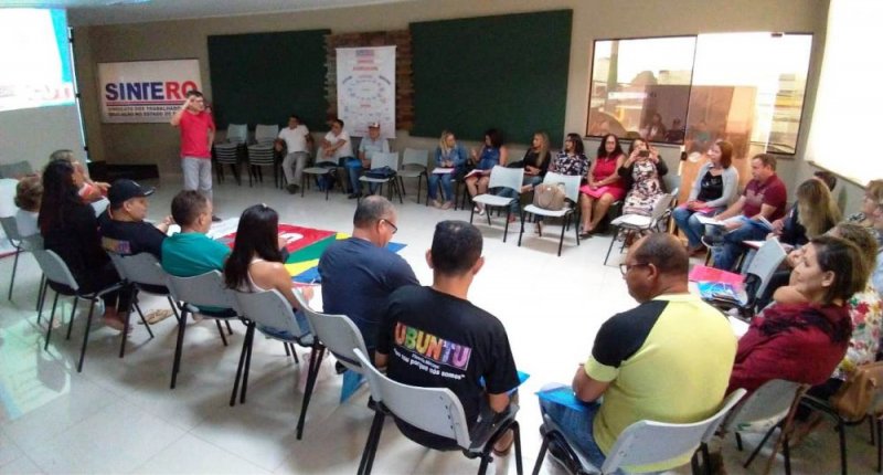Dirigentes do Sintero concluem em Vilhena curso de formação sindical da CNTE