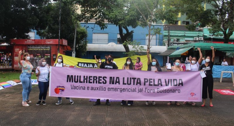 Sintero denuncia aumento da violência contra as mulheres em Rondônia durante ato público no dia 08 de março