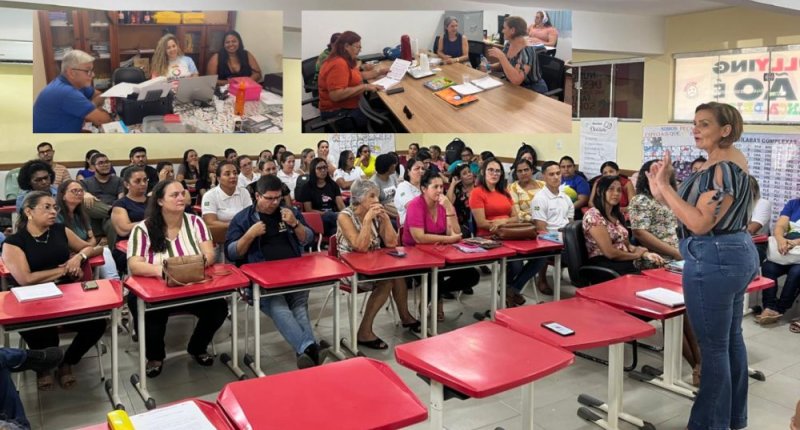 SINTERO no chão da escola: Regional Norte realiza ação sindical em Itapuã do Oeste