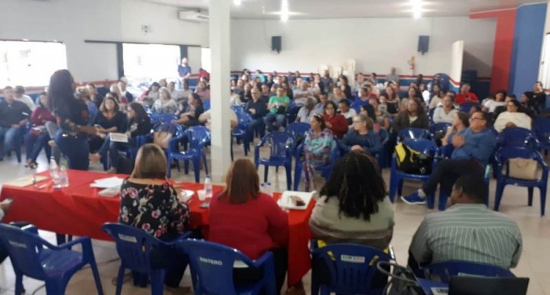 VILHENA – Sintero Itinerante discute demandas dos trabalhadores em educação no Cone Sul