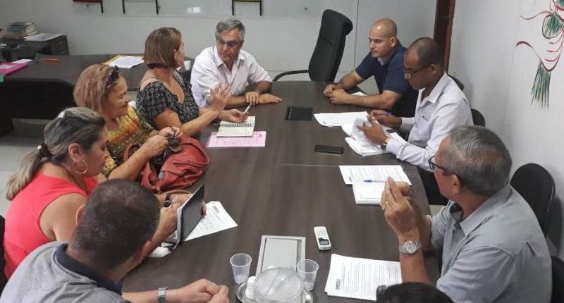 Sintero discute reivindicações dos trabalhadores em educação municipais de Porto Velho em audiência com secretário da Semed