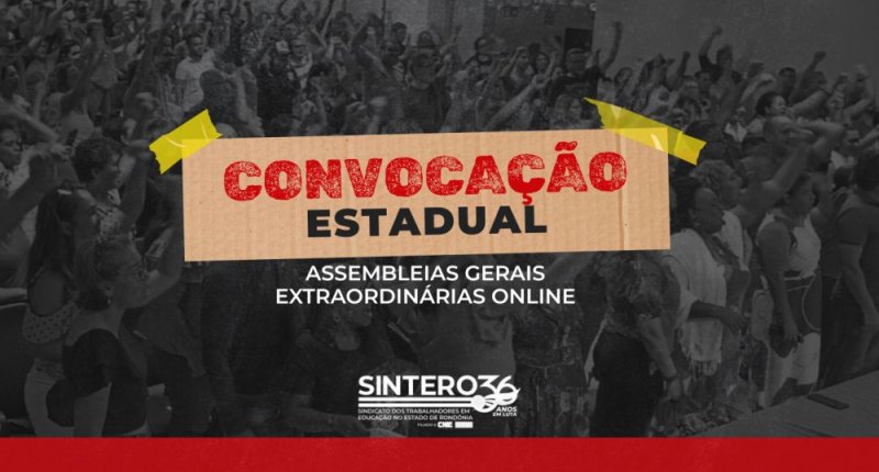 Convocação para Assembleia Geral Extraordinária Online