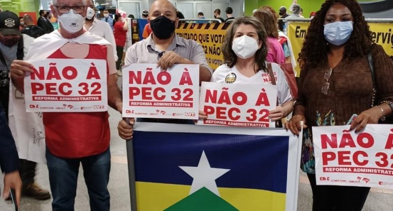 Sintero soma-se à luta em Brasília contra a Reforma Administrativa e o desmonte do serviço público