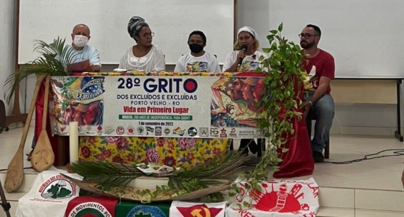 Arquidiocese de Porto Velho e sociedade civil organizada promovem lançamento do 28° Grito dos/as Excluídos/as 