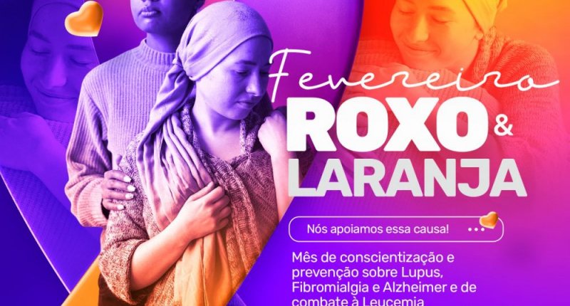 Sintero conscientiza sobre a campanha Fevereiro Roxo e Laranja