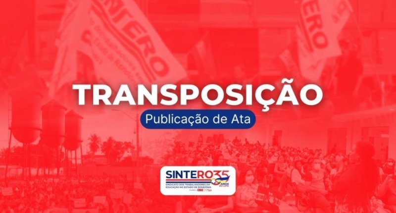 TRANSPOSIÇÃO: Ata nº 27 de 2024 é publicada pela CEEXT