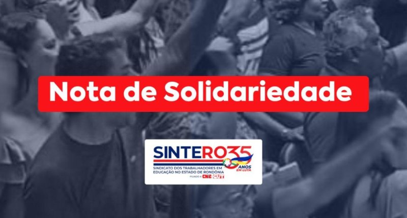 Nota de Solidariedade