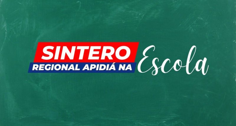 Regional Apidiá do SINTERO iniciou atividades sindicais nas escolas em 30 de setembro e vai até 10 de outubro 