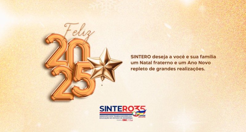 SINTERO celebra 2024 e deseja um novo ano de realizações à categoria