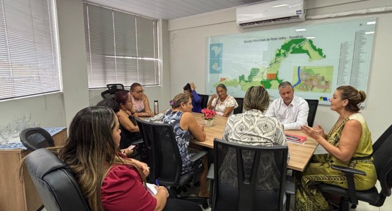 SINTERO cobra tratamento humanizado aos servidores do termo de cooperação lotados na educação infantil em reunião com SEMED