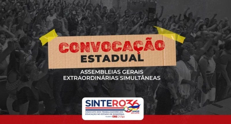 SINTERO convoca categoria para assembleias simultâneas no dia 6 de maio