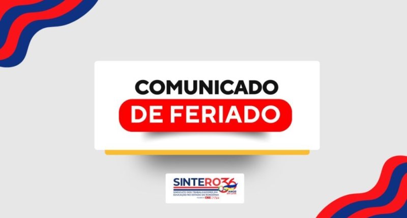 SINTERO informa sobre o feriado de Corpus Christi